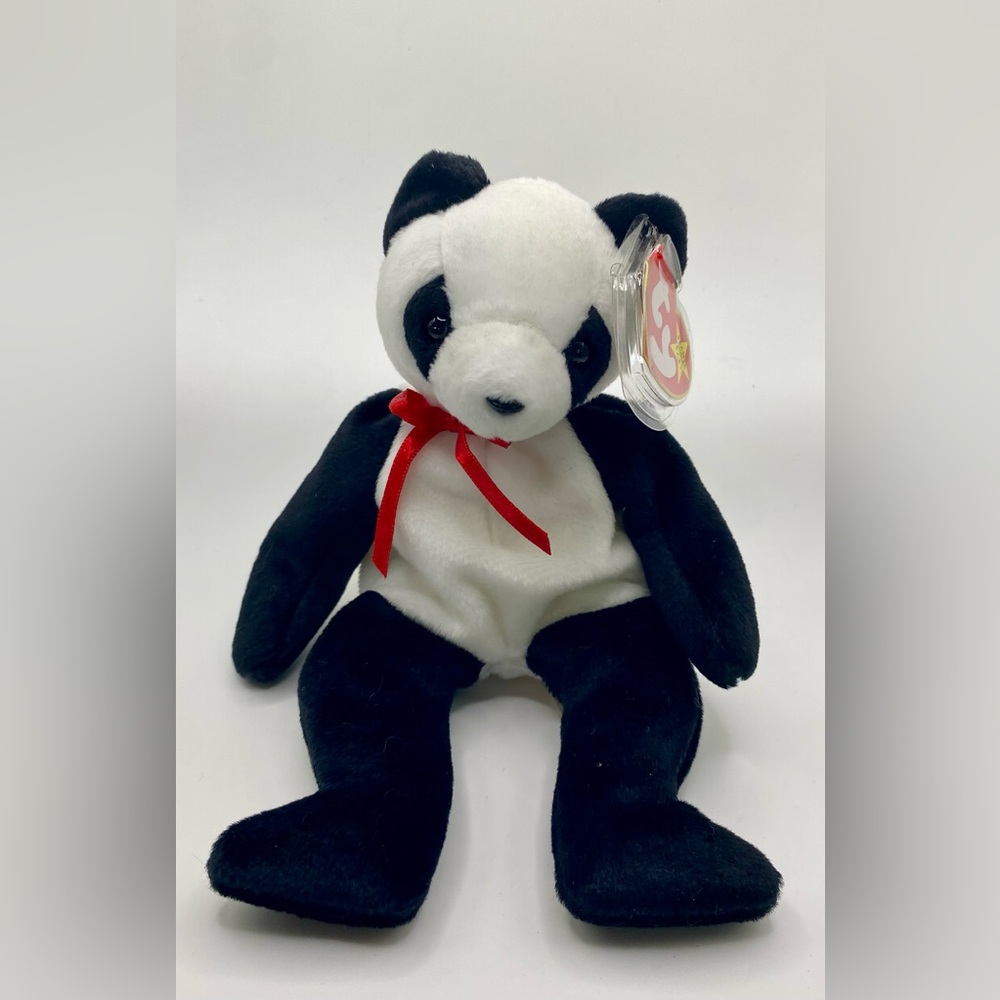 2/$10 - 1997 Fortune Panda Beanie Baby